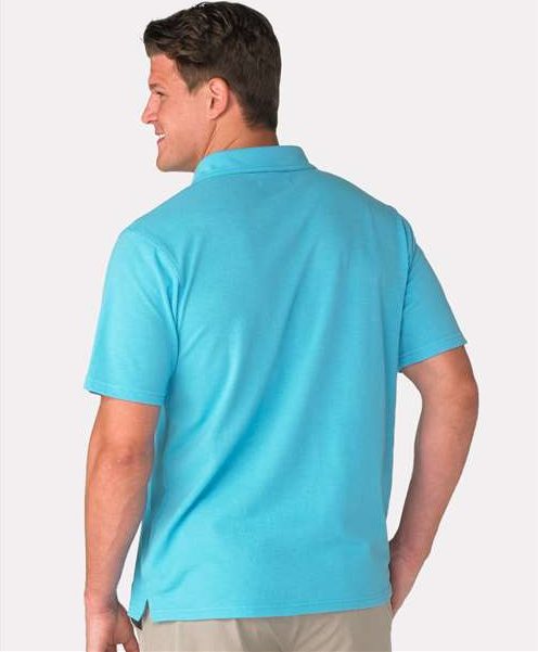 Pacific Blue Pique Polo - BM2301
