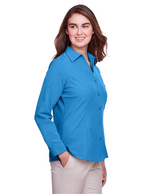 Pacific Blue Women&#39;s Bradley Performance Woven Shirt - UC500W