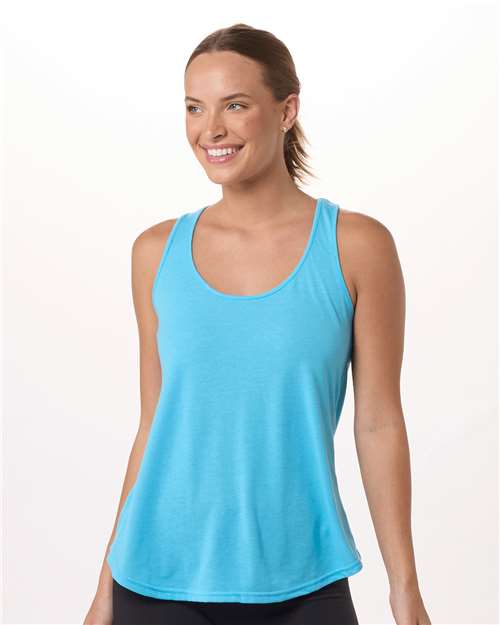 Pacific Blue Women&#39;s Essential Racerback Tank Top - BW2502