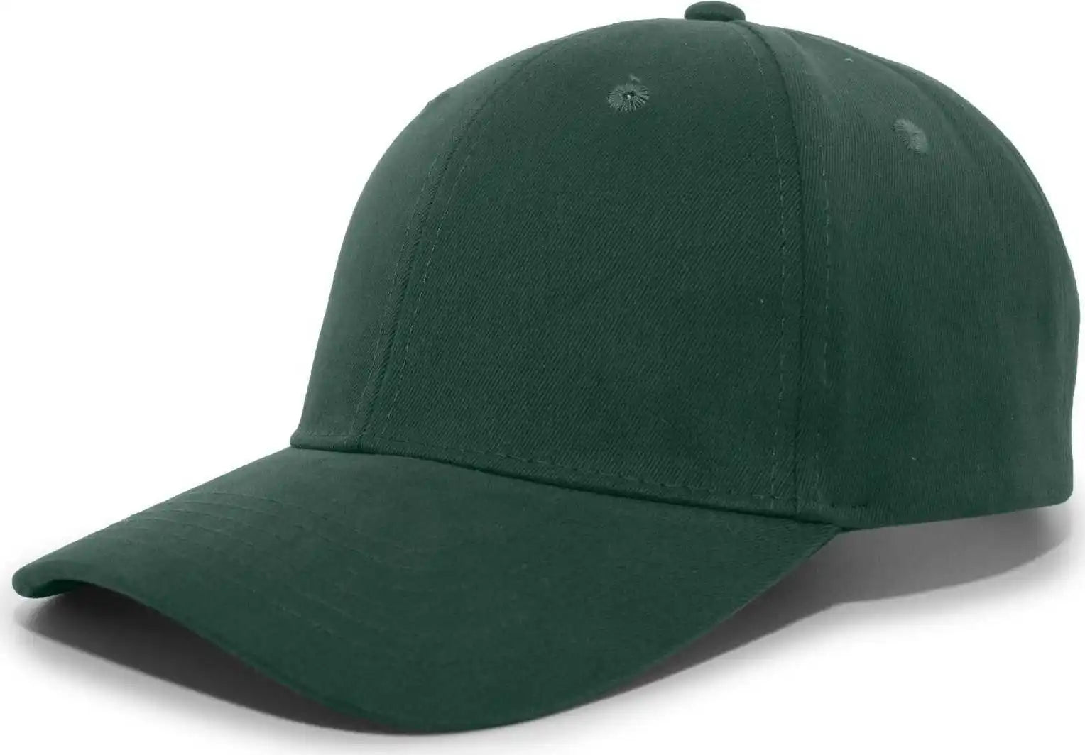 Pacific Headwear 101c Brushed Cotton Hook-and-loop Cap - Hunter - Forest / 7’’ - 7 7/8’’