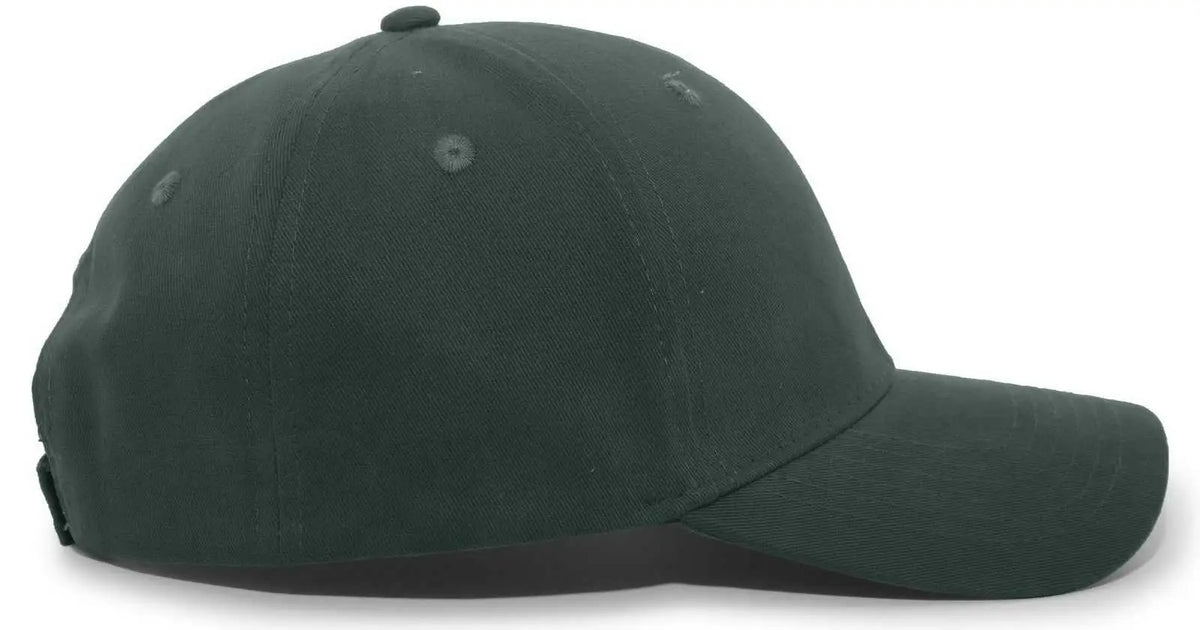 Pacific Headwear 101c Brushed Cotton Hook-and-loop Cap - Hunter