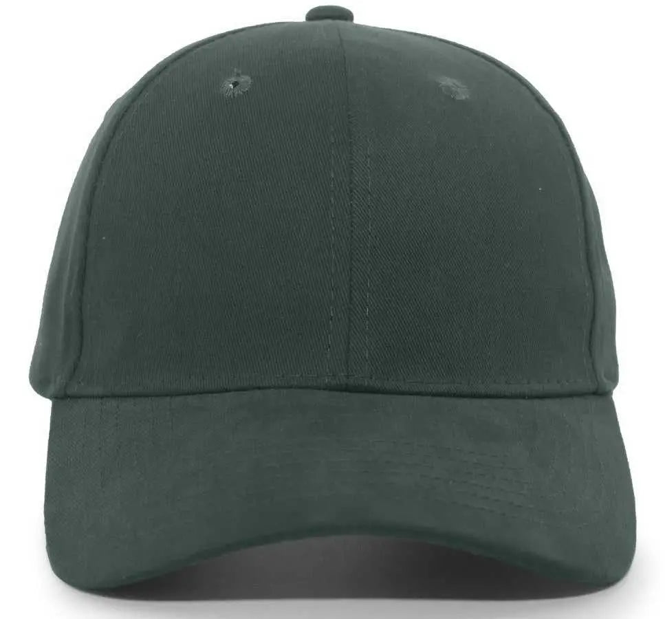 Pacific Headwear 101c Brushed Cotton Hook-and-loop Cap - Hunter