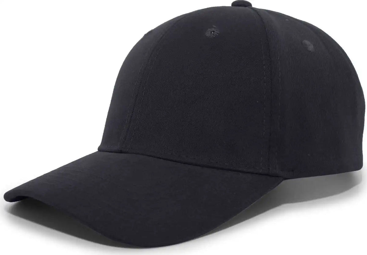 Pacific Headwear 101c Brushed Cotton Hook-and-loop Cap - Navy - 7’’ - 7 7/8’’