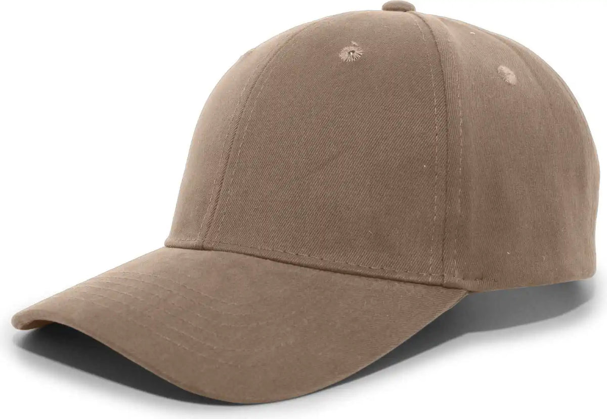 Pacific Headwear 101c Brushed Cotton Twill Hook and Loop Adjustable Cap Bedrock / 7’’ 7 7/8’’