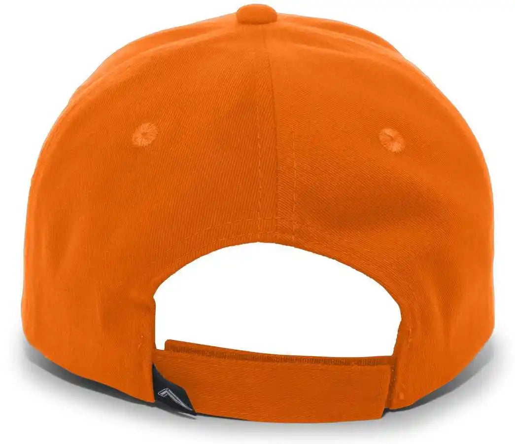 Pacific Headwear 101c Brushed Cotton Twill Hook-and-loop Adjustable Cap - Mango - 7’’ - 7 7/8’’
