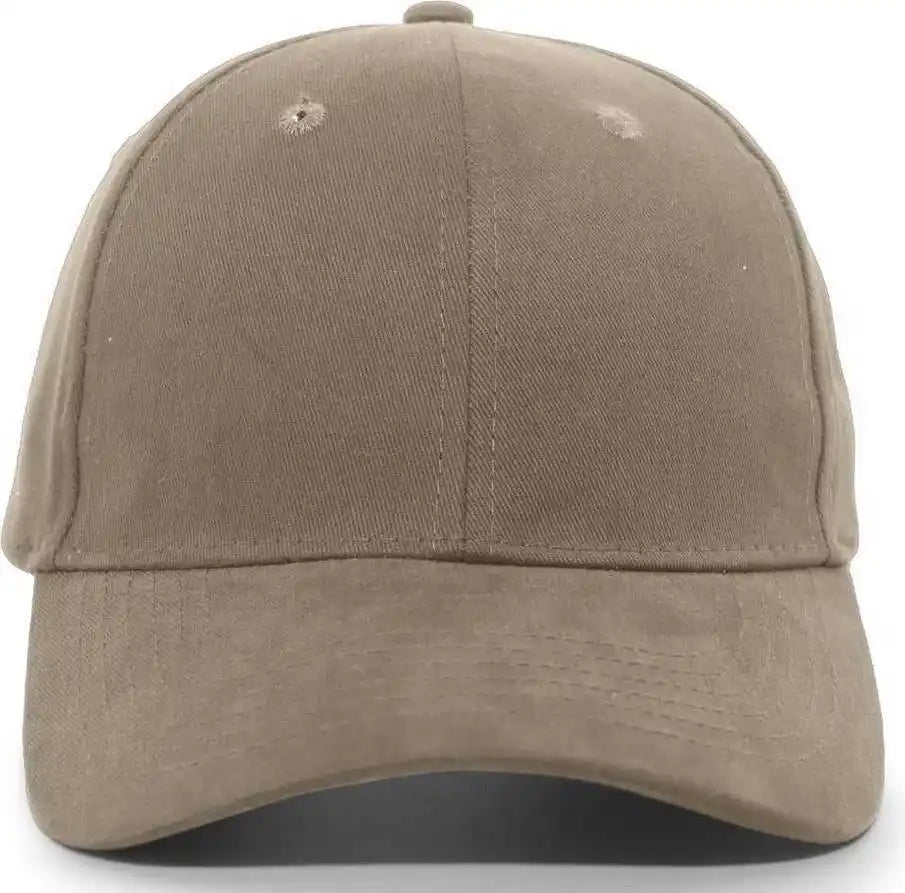 Pacific Headwear 101c Brushed Cotton Twill Hook-and-loop Adjustable Cap - Bedrock - 7’’ - 7 7/8’’