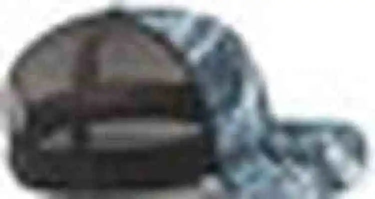 Pacific Headwear 107c Mossy Oak Trucker Snapback - Elements Agua Blackfin Lt Charcoal - Gray / 7’’ 7 7/8’’