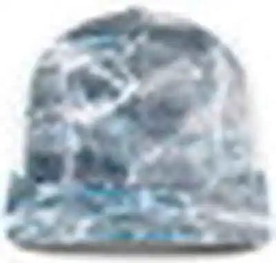 Pacific Headwear 107c Mossy Oak Trucker Snapback - Elements Agua Steelhead White - 7’’ 7 7/8’’