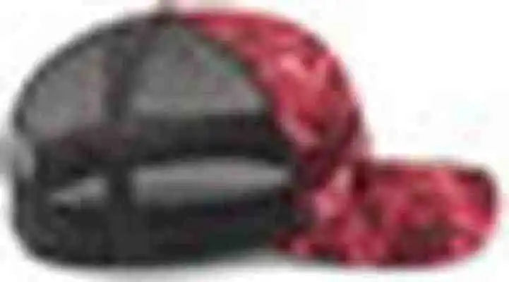 Pacific Headwear 107c Mossy Oak Trucker Snapback Elements Agua Crimson Lt Charcoal Gray / 7’’ 7 7/8’’