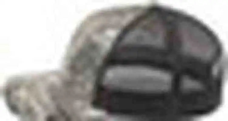 Pacific Headwear 107c Mossy Oak Trucker Snapback - Wakeform Gale Lt Charcoal - Dark Gray / 7’’ 7 7/8’’