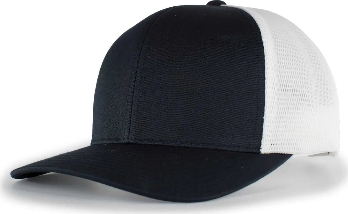Pacific Headwear 110f Trucker Flexfit Snapback Cap - Navy White - 7’’ - 7 7/8’’