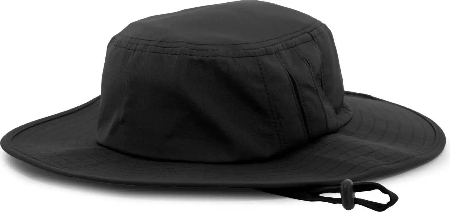 Pacific Headwear 1946 Manta Ray Boonie - Black - 7’’ - 7 7/8’’