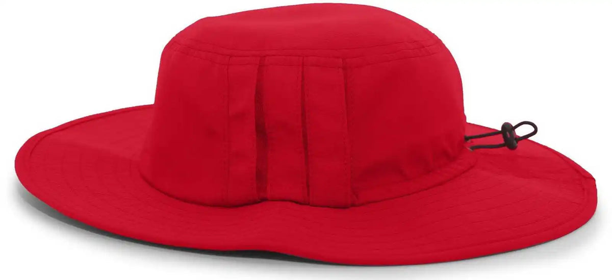 Pacific Headwear 1946 Manta Ray Boonie - Red - 7’’ - 7 7/8’’