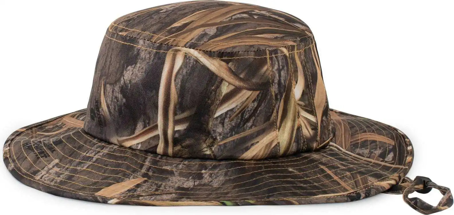 Pacific Headwear 1948b Active Sport Mossy Oak Camo Boonie - Habitat - 7’’ 7 7/8’’