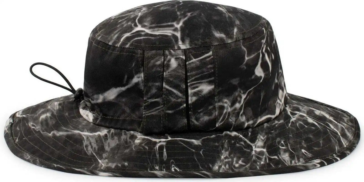 Pacific Headwear 1948b Active Sport Mossy Oak Camo Boonie - Wakeform High Seas - 7’’ 7 7/8’’