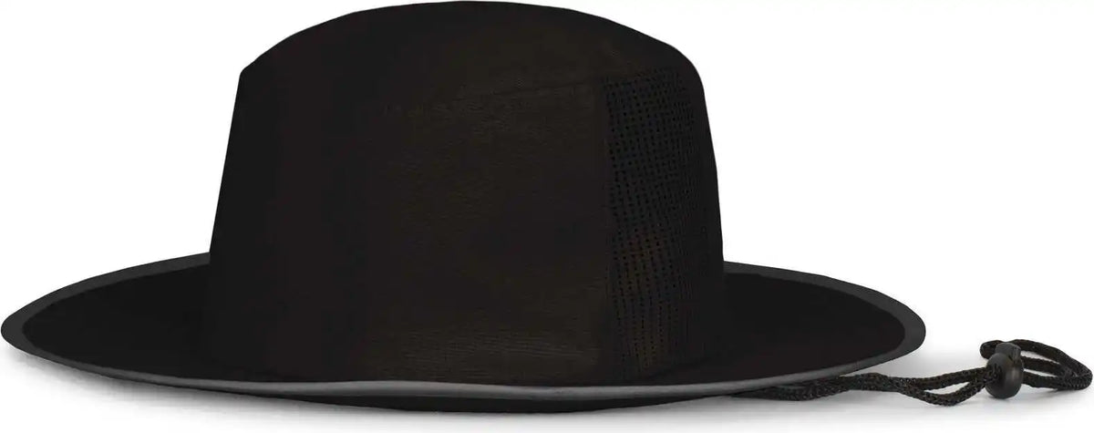 Pacific Headwear 1964b Perforated Legend Boonie Black Graphite Dark Gray / 7’’ 7 7/8’’