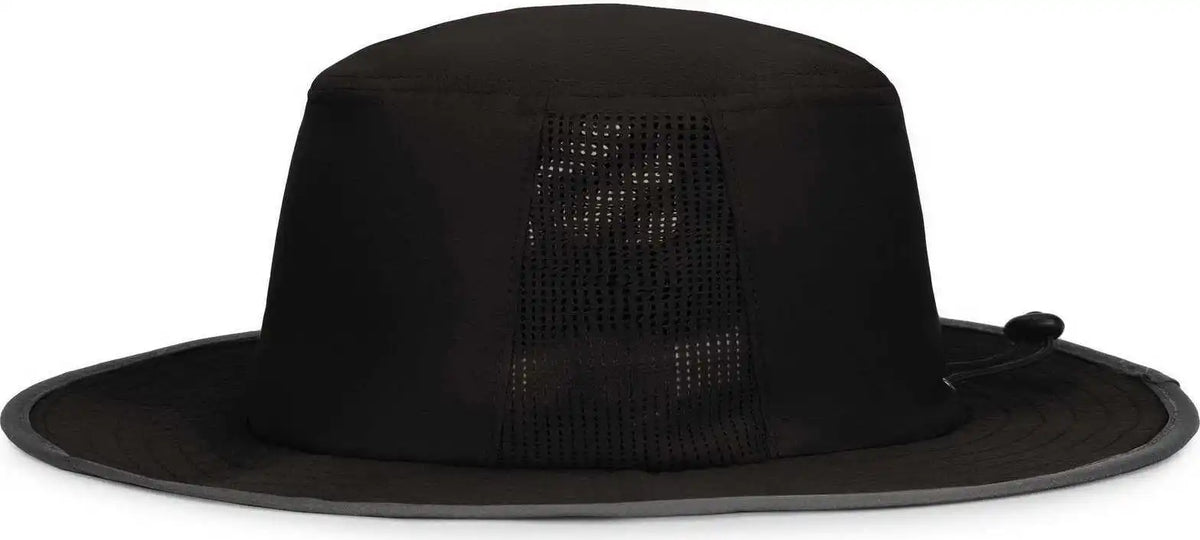 Pacific Headwear 1964b Perforated Legend Boonie Black Graphite