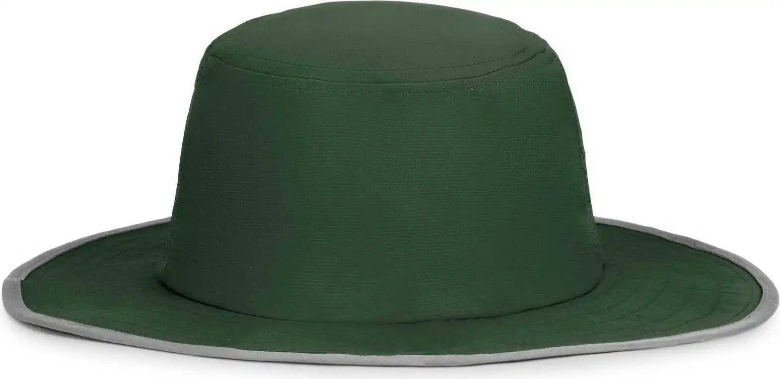 Pacific Headwear 1964b Perforated Legend Boonie - Dark Green Silver - Forest Light Gray / 7’’ 7 7/8’’