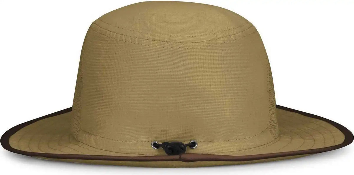 Pacific Headwear 1964b Perforated Legend Boonie - Khaki Brown - 7’’ 7 7/8’’