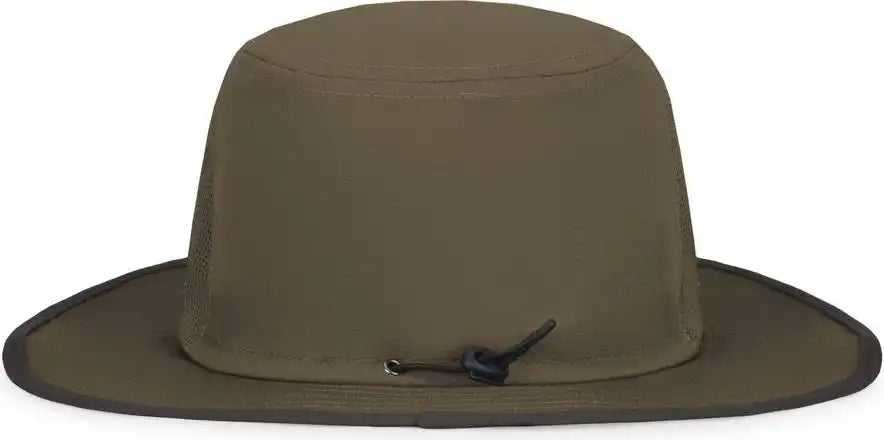 Pacific Headwear 1964b Perforated Legend Boonie - Loden Graphite - Dark Gray / 7’’ 7 7/8’’