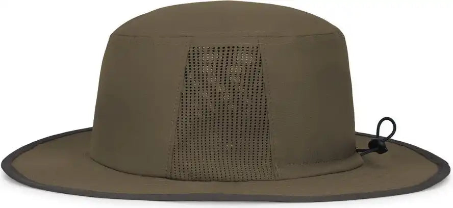 Pacific Headwear 1964b Perforated Legend Boonie - Loden Graphite - Dark Gray / 7’’ 7 7/8’’
