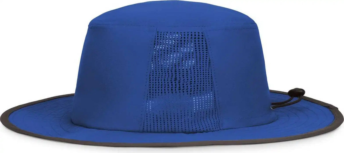 Pacific Headwear 1964b Perforated Legend Boonie - Royal Graphite - Dark Gray / 7’’ 7 7/8’’