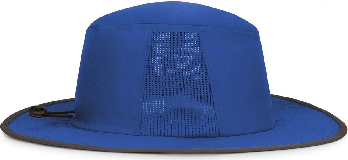 Pacific Headwear 1964b Perforated Legend Boonie - Royal Graphite - Dark Gray / 7’’ 7 7/8’’