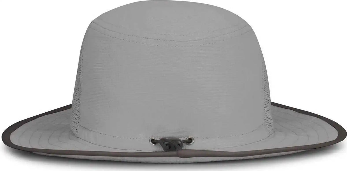 Pacific Headwear 1964b Perforated Legend Boonie Silver Graphite Light Gary Dark Gray / 7’’ 7 7/8’’
