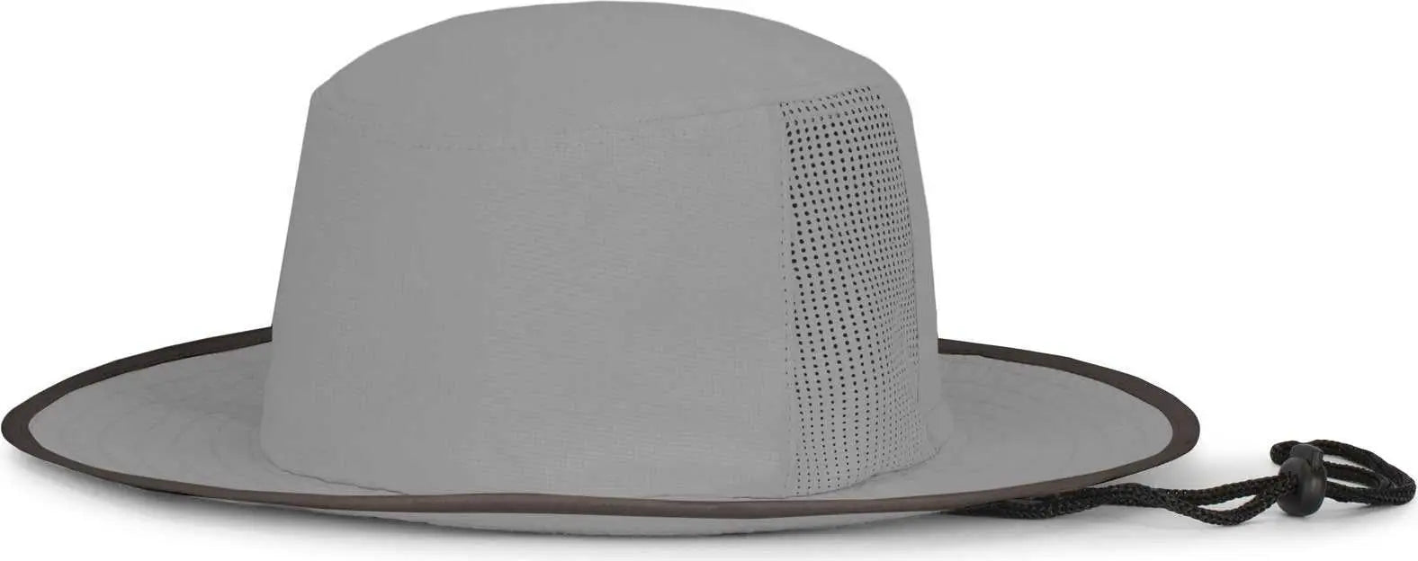 Pacific Headwear 1964b Perforated Legend Boonie - Silver Graphite