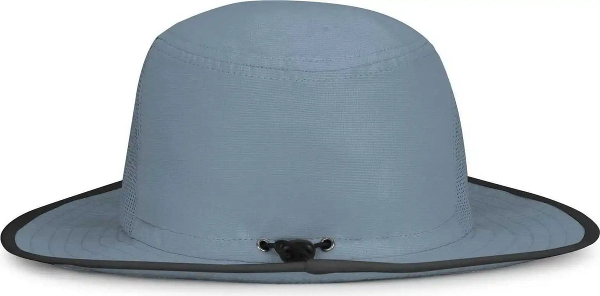 Pacific Headwear 1964b Perforated Legend Boonie - Slate Blue Graphite - Dark Gray / 7’’ 7 7/8’’