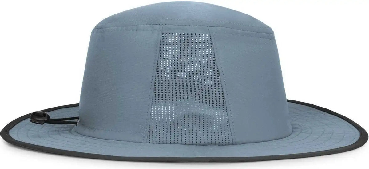 Pacific Headwear 1964b Perforated Legend Boonie - Slate Blue Graphite - Dark Gray / 7’’ 7 7/8’’