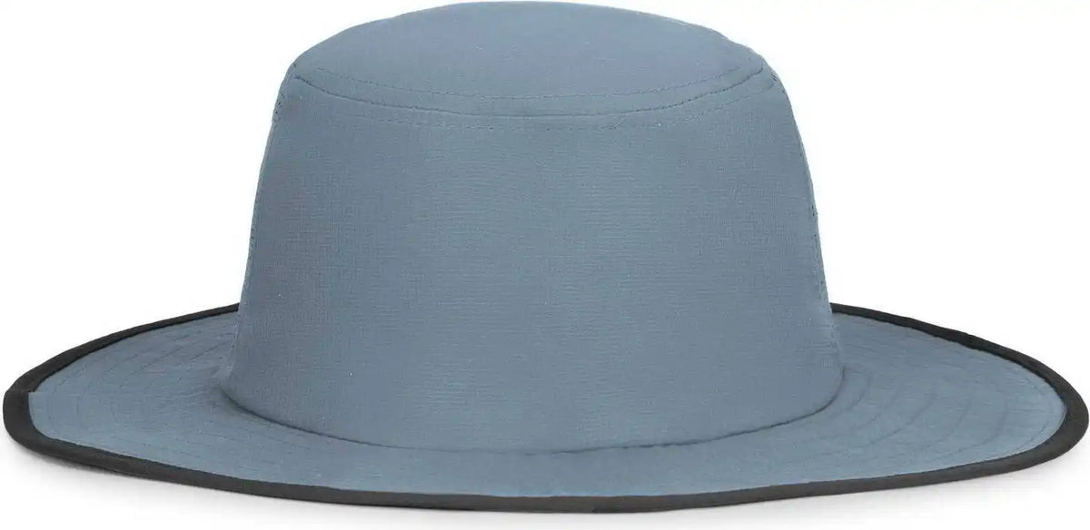 Pacific Headwear 1964b Perforated Legend Boonie - Slate Blue Graphite - Dark Gray / 7’’ 7 7/8’’
