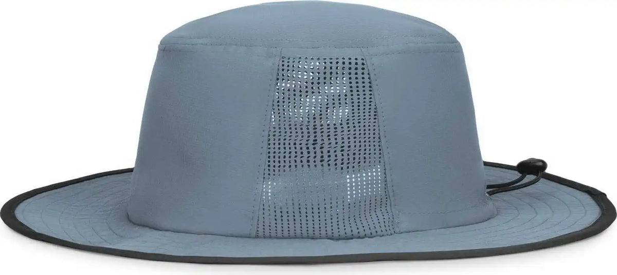 Pacific Headwear 1964b Perforated Legend Boonie - Slate Blue Graphite - Dark Gray / 7’’ 7 7/8’’