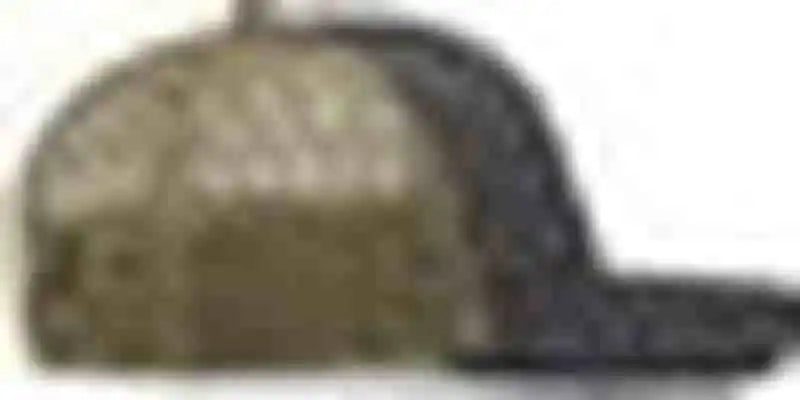 Pacific Headwear 210c Malange Heather Low Profile Trucker Black Moss Olive / 7’’ 7 7/8’’