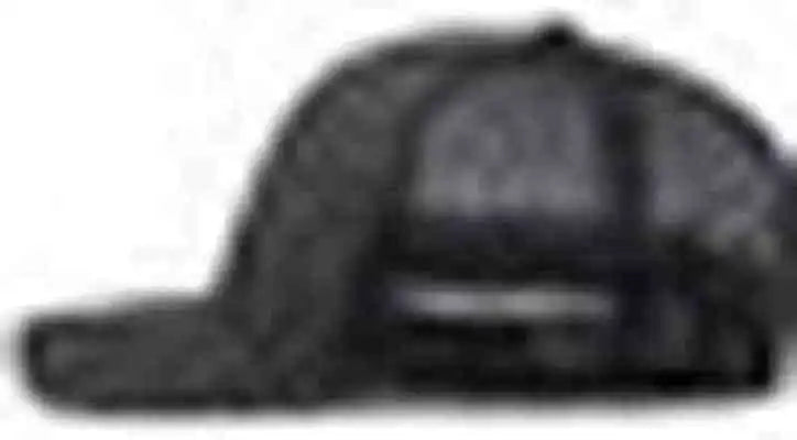 Pacific Headwear 210c Malange Heather Low Profile Trucker Black / 7’’ 7 7/8’’