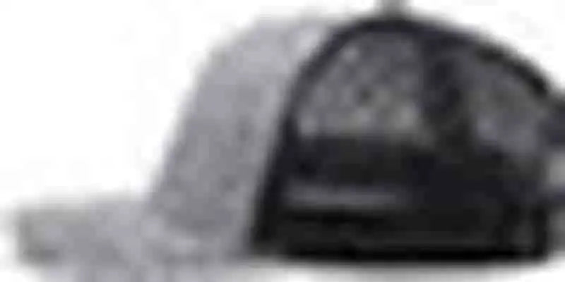 Pacific Headwear 210c Malange Heather Low Profile Trucker - Grey Black - Gray / 7’’ 7 7/8’’