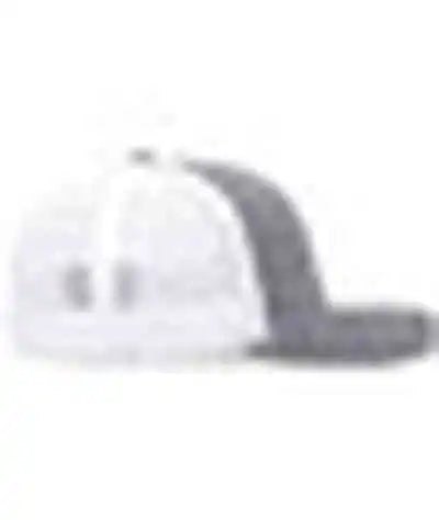 Pacific Headwear 210c Melange Heather Low-profile Trucker - Grey White - 7’’ - 7 7/8’’