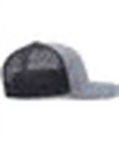 Pacific Headwear 210c Melange Heather Low-profile Trucker - Grey Navy - 7’’ - 7 7/8’’