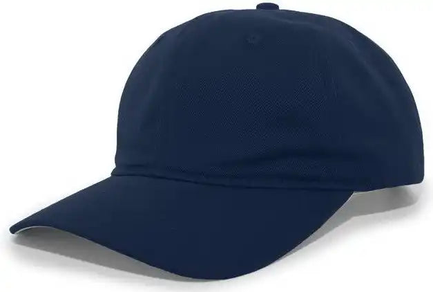 Pacific Headwear 220c Brushed Cotton Twill Hook-and-loop Adjustable Cap - Navy - 7’’ - 7 7/8’’