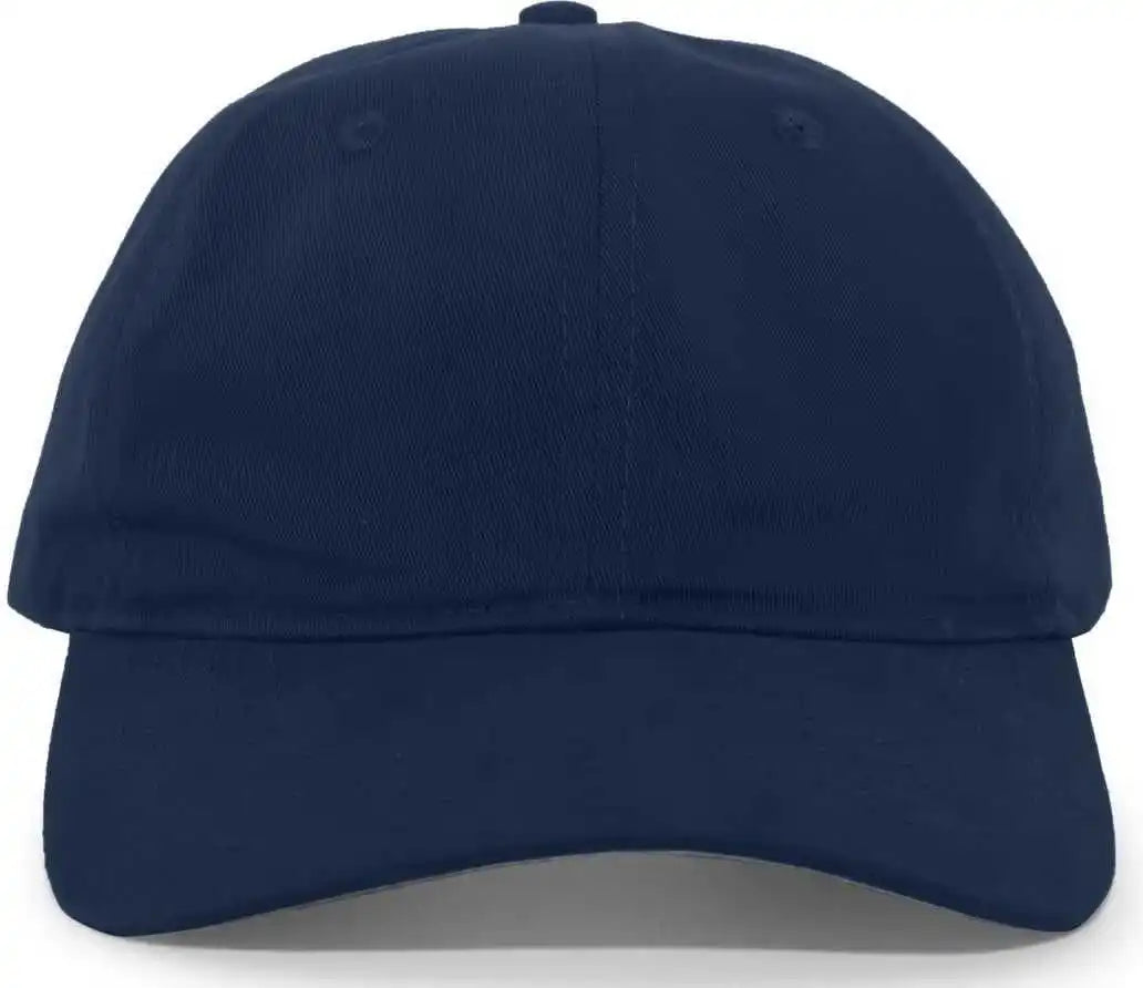 Pacific Headwear 220c Brushed Cotton Twill Hook-and-loop Adjustable Cap - Navy - 7’’ - 7 7/8’’