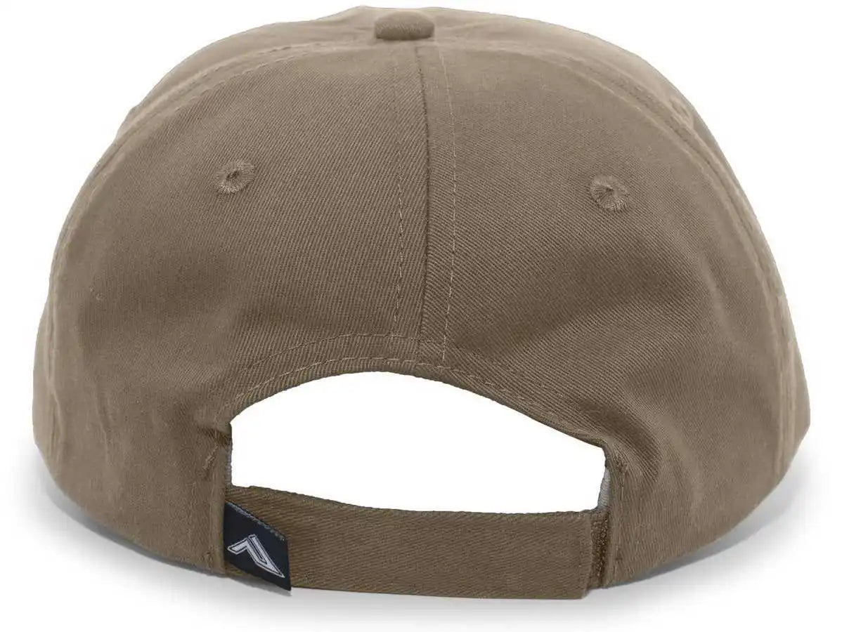 Pacific Headwear 220c Brushed Cotton Twill Hook-and-loop Adjustable Cap - Bedrock - 7’’ - 7 7/8’’