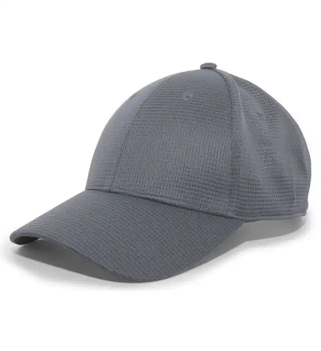 Pacific Headwear 285c Air-tech Performance Hook-and-loop Cap - Graphite - Dark Gray / 7’’ - 7 7/8’’
