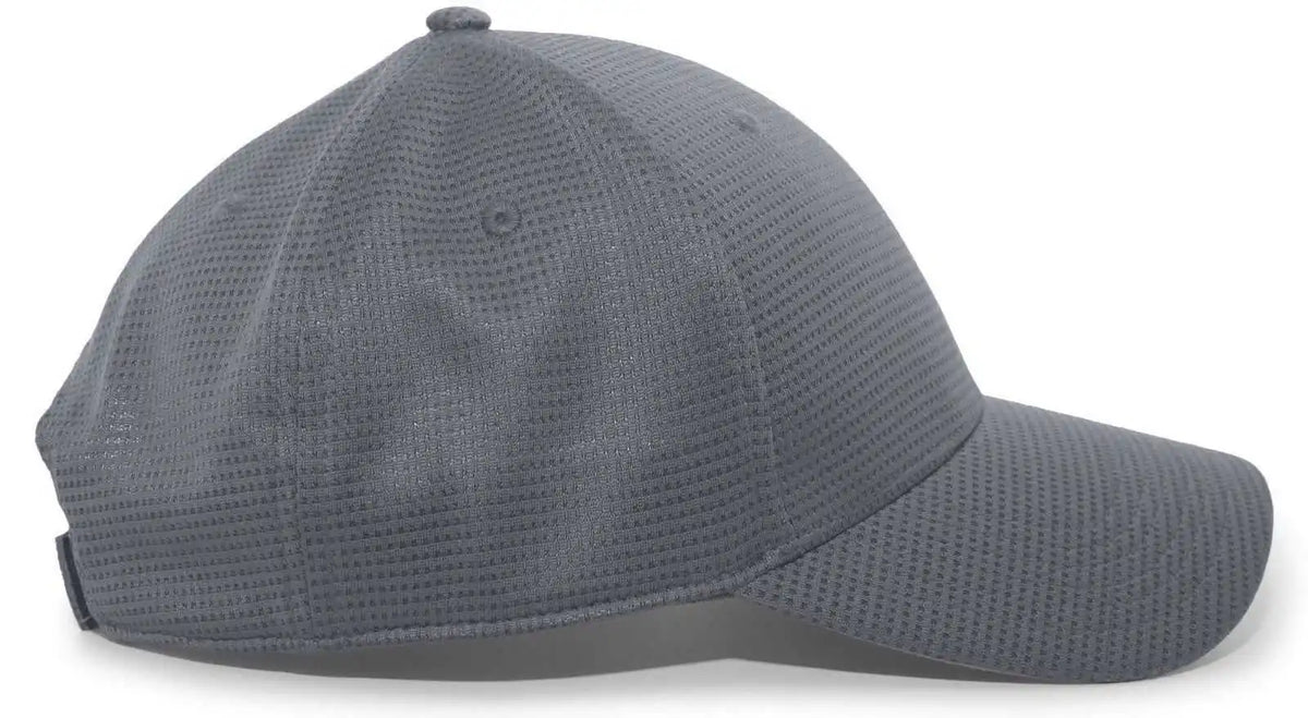 Pacific Headwear 285c Air-tech Performance Hook-and-loop Cap - Graphite - Dark Gray / 7’’ - 7 7/8’’