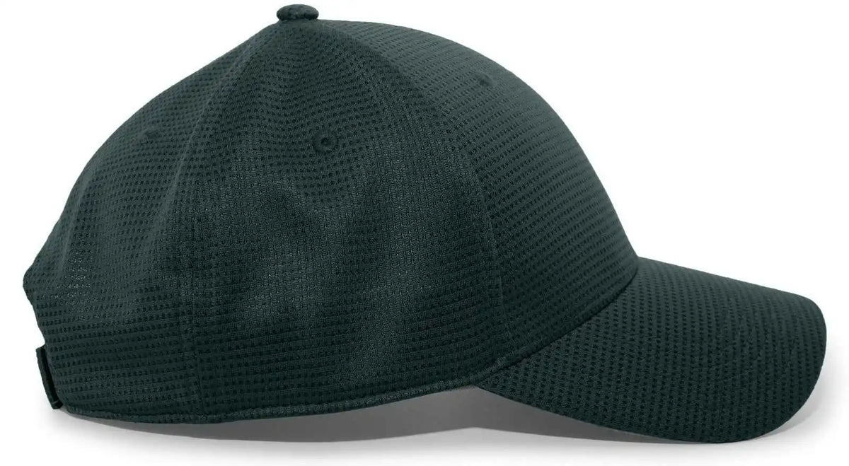 Pacific Headwear 285c Air-tech Performance Hook-and-loop Cap - Dark Green - Forest / 7’’ - 7 7/8’’