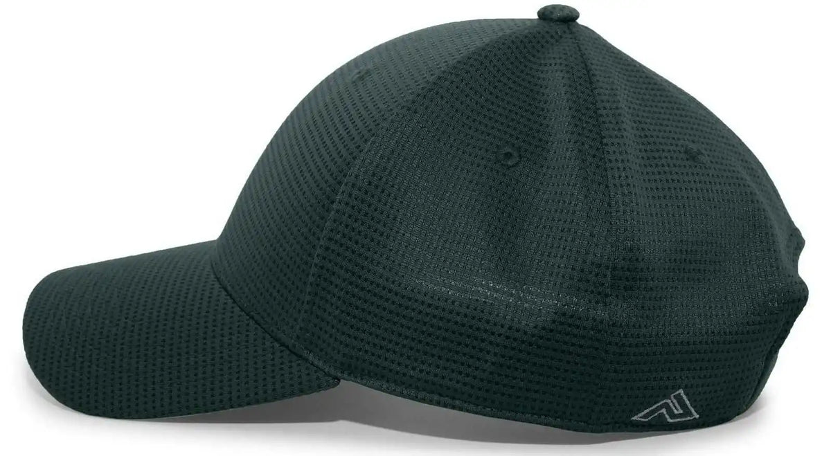 Pacific Headwear 285c Air-tech Performance Hook-and-loop Cap - Dark Green - Forest / 7’’ - 7 7/8’’