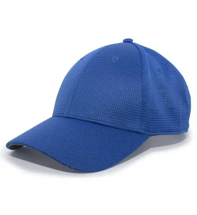 Pacific Headwear 285c Air-tech Performance Hook-and-loop Cap - Royal - 7’’ - 7 7/8’’