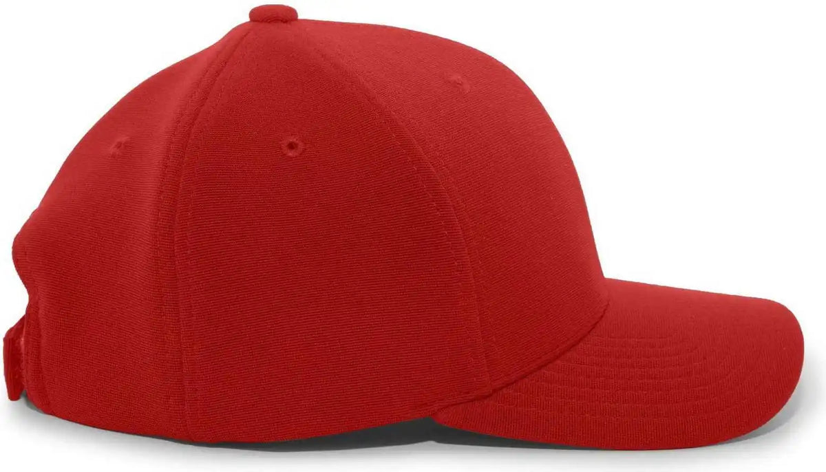 Pacific Headwear 298m M2 Performance Hook-and-loop Cap - Cardinal