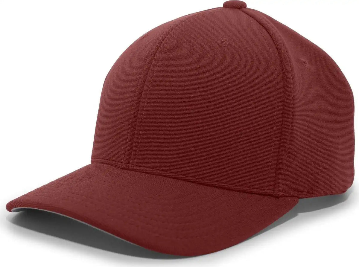 Pacific Headwear 298m M2 Performance Hook and Loop Cap Maroon / 6 1/2’’ 7’’