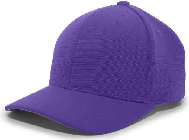 Pacific Headwear 298m M2 Performance Hook-and-loop Cap - Purple - 6 1/2’’ - 7’’