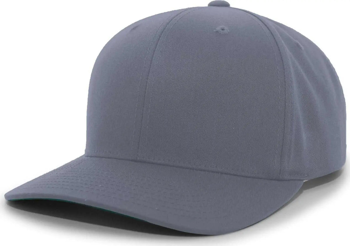 Pacific Headwear 302c Cotton Blend Hook-and-loop Cap - Graphite